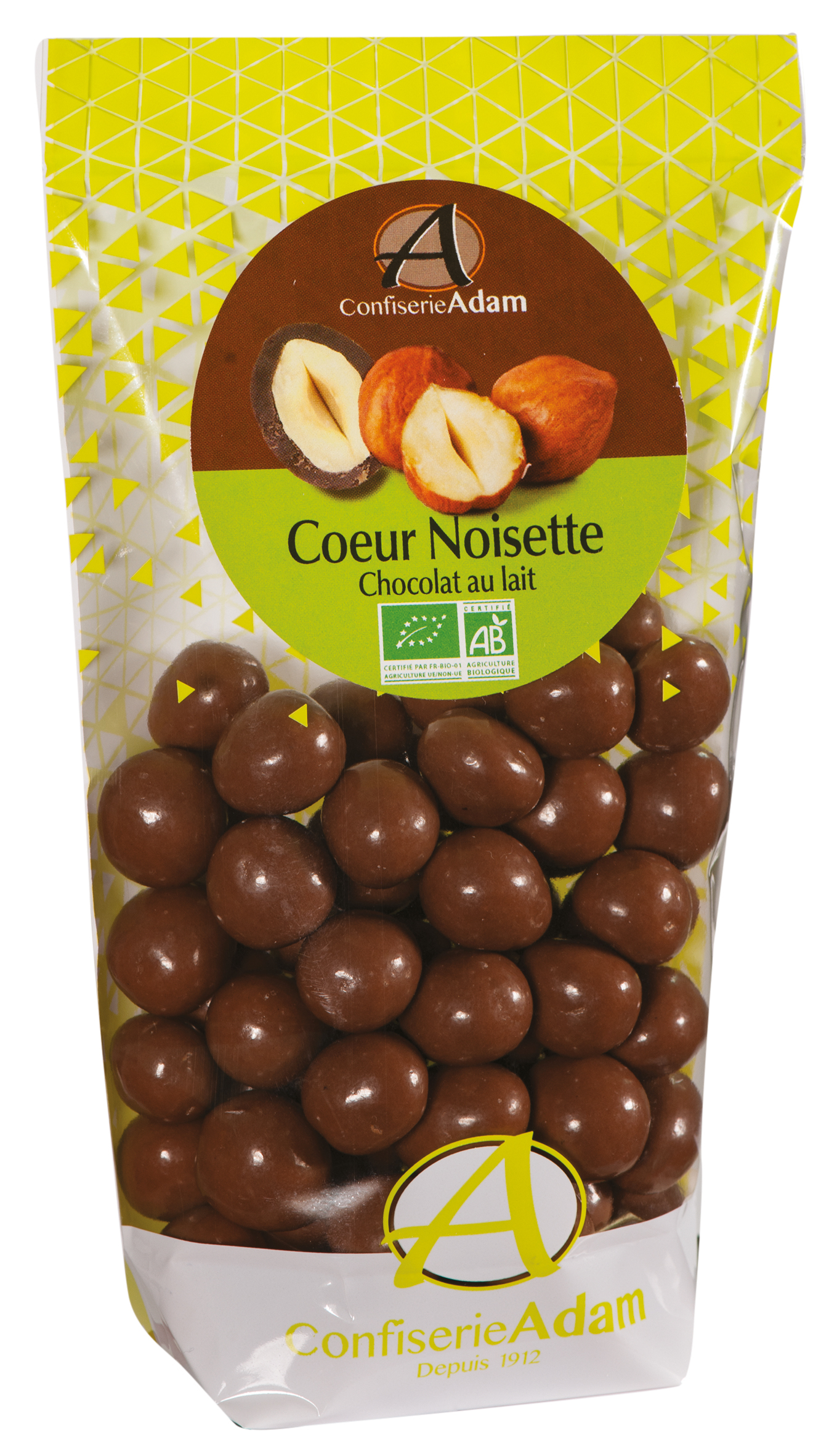 3 x ChocoNuts - Noisette et Chocolat au Lait 50 g - Barres et