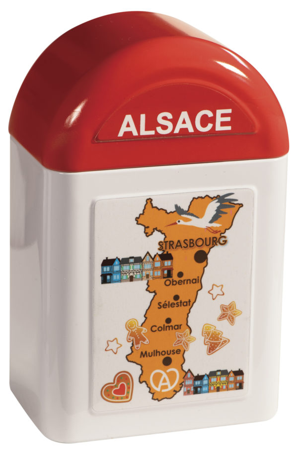 boîte cadeau borne Alsace fermée