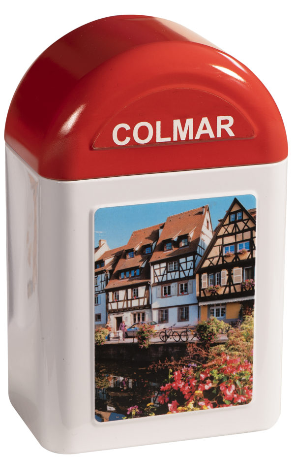 boîte cadeau borne Colmar fermée