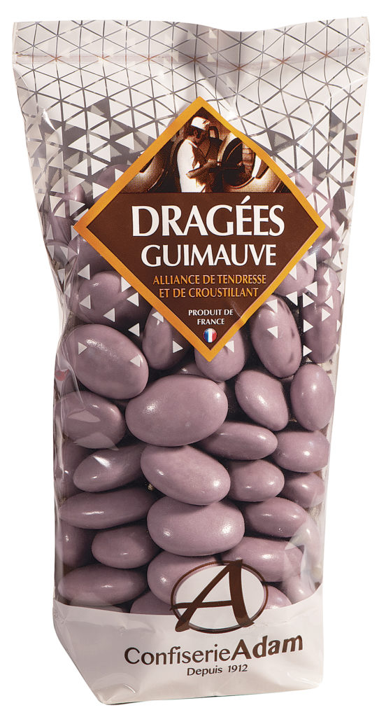 Dragée guimauve - Coloris Lilas - Confiserie Adam