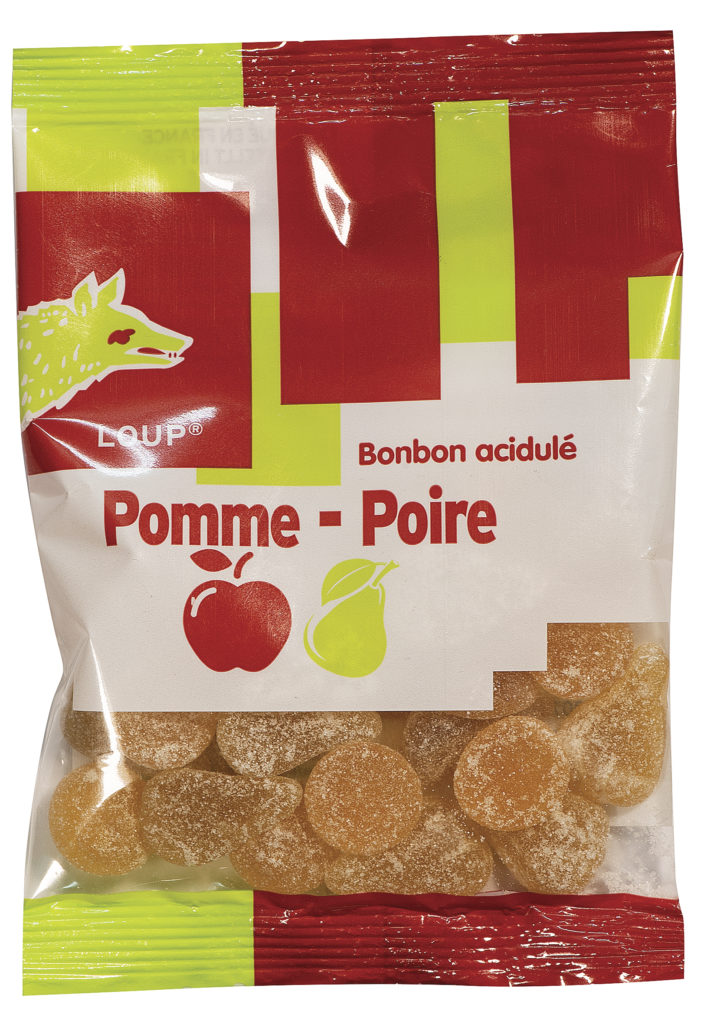 Bonbons Loup Pomme Poire - Confiserie Adam