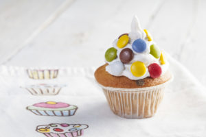 Cupcake coloré