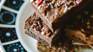 Recette Brownie aux éclats de dragées chocolat